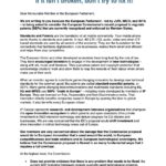 IP Europe open letter to members of the European Parliament about the European Commission proposal to regulate SEPs.