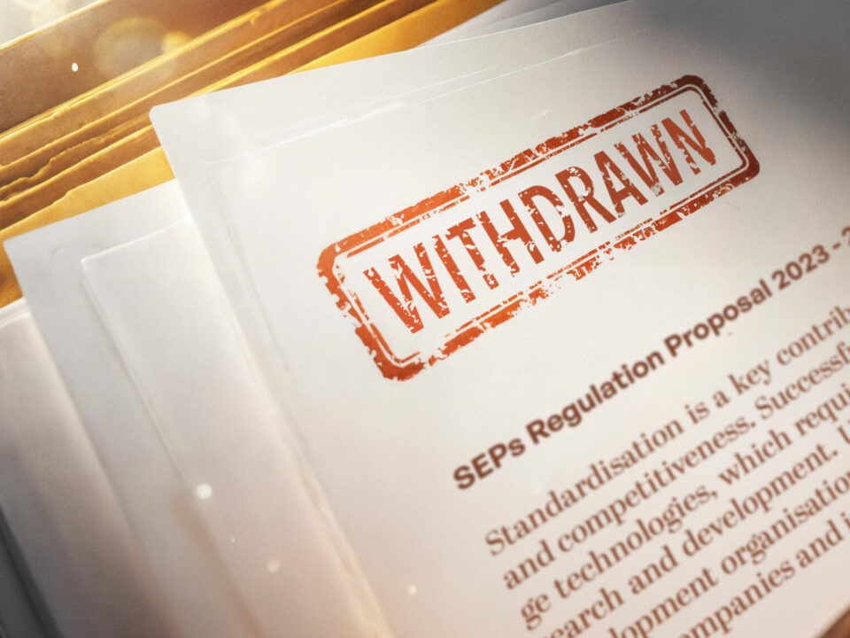 Commission reportedly withdraws SEPs proposal